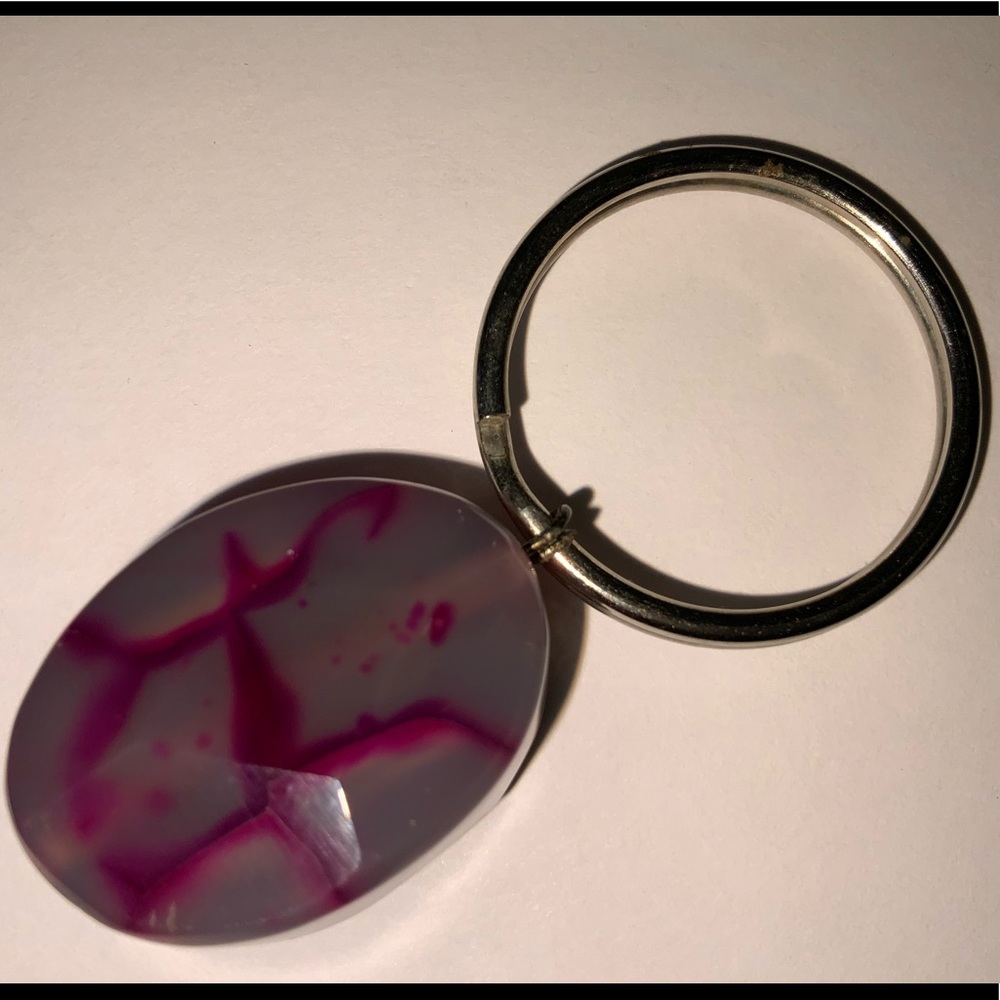 Natural Stone Keychain